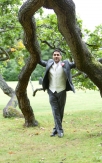 Groom in the garden at Englemere