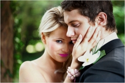 Bride and Groom at Stonehouse Court Gardens