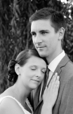Loving Bride and Groom