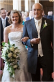Walking down the aisle at Gosfield Hall