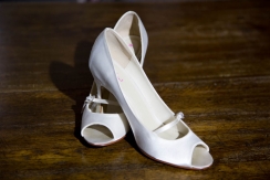 Wedding shoes - Bridal preparation at Mulberry House