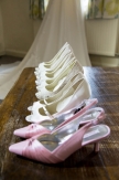Bride and Bridesmaids shoes - Bridal preparation at Mulberry House