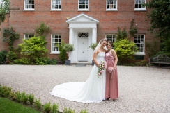 Bride and Bridesmaid at Mulberry House