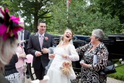 Impromptu confetti at Mulberry House