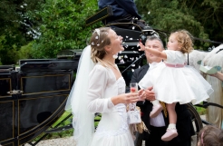 Impromptu confetti at Mulberry House