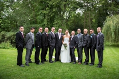 Bride and Groom - formal photos at Mulberry House