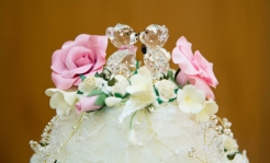 Wedding cake at Mulberry House