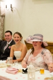 Wedding breakfast and speeches at Mulberry House