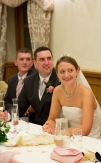 Wedding breakfast and speeches at Mulberry House