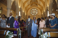 Walking down the aisle
