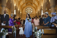 Walking down the aisle