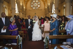 Walking down the aisle