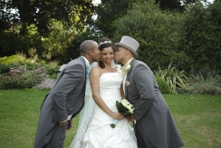 Bride, Groom and Bestman